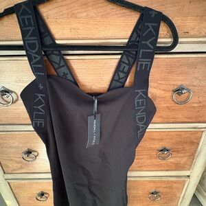 Kendall + Kylie Black BodyCon dress
